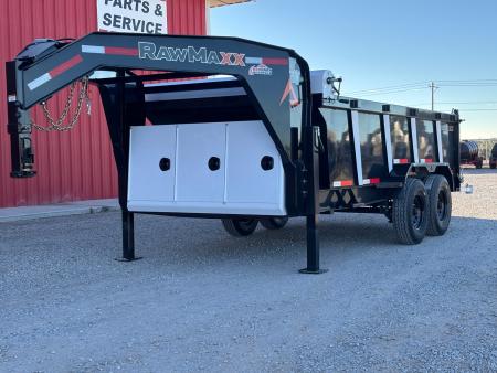 New 2026 RawMaxx LPX14GN16K Dump Trailer