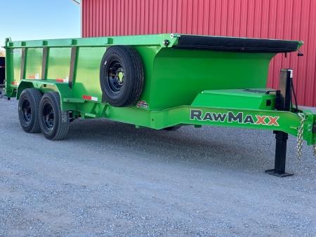 New 2026 RawMaxx LPX16BP16K Dump Trailer
