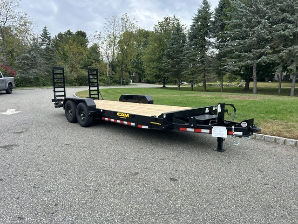 New 2027 Cam Superline 82" wide by 20 ft. long deck, 15,400 lb. GVWR Equipment Trailer