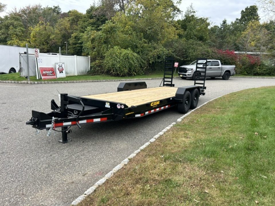 New 2027 Cam Superline 82" wide by 20 ft. long deck, 15,400 lb. GVWR Equipment Trailer