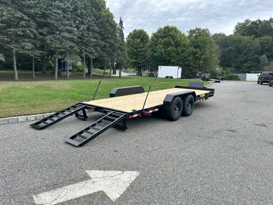 New 2027 Cam Superline 82" wide by 20 ft. long deck, 15,400 lb. GVWR Equipment Trailer