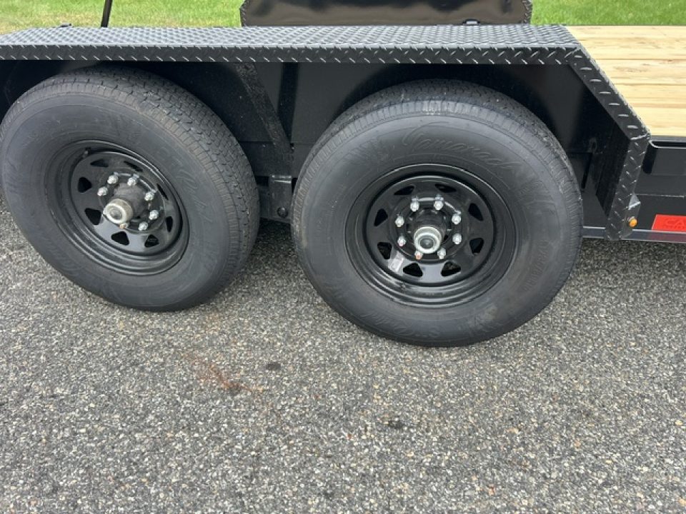 New 2027 Cam Superline 82" wide by 20 ft. long deck, 15,400 lb. GVWR Equipment Trailer