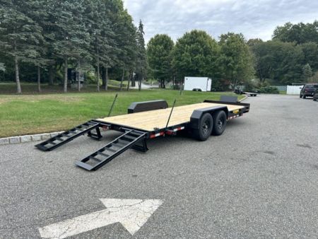 New 2027 Cam Superline 82" wide by 20 ft. long deck, 15,400 lb. GVWR Equipment Trailer