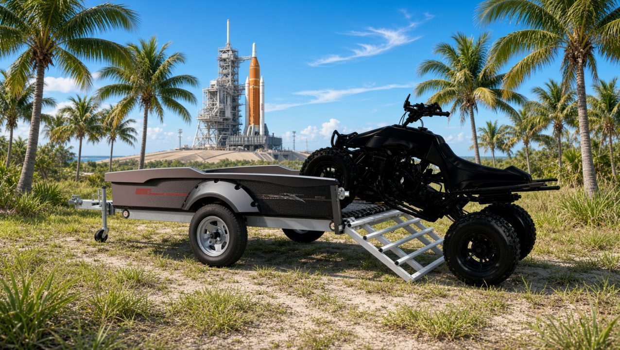 New 2027 FLOE Trailers Lightweight 4x8 Aluminum Tilt Trailer | FLOE | 2,090 GVWR Tilt Trailer
