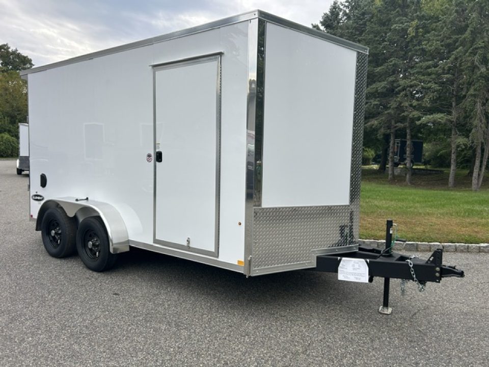 New 2027 Look Trailers 7X14 with Ramp and Side Door 7,000 lb. GVWR , Cargo / Enclosed Trailer