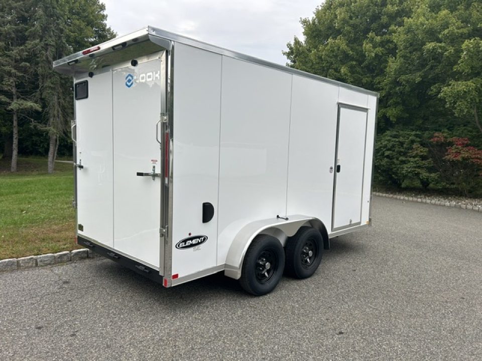 New 2027 Look Trailers 7X14 with Ramp and Side Door 7,000 lb. GVWR , Cargo / Enclosed Trailer