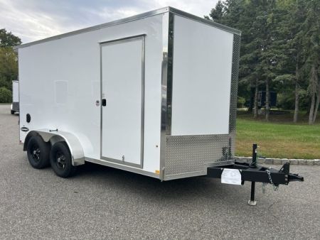 New 2027 Look Trailers 7X14 with Ramp and Side Door 7,000 lb. GVWR , Cargo / Enclosed Trailer