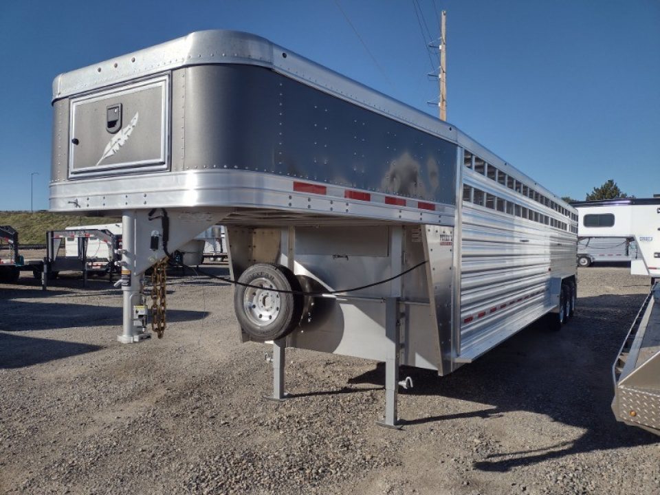 New 2027 Featherlite Trailers 32' Stock Trailer