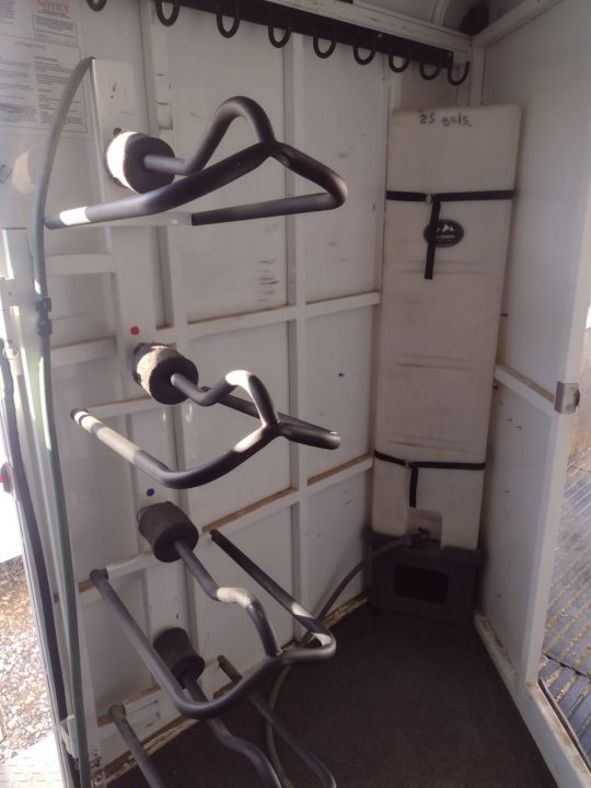 Used 2002 Logan Coach 3 Horse Trailer