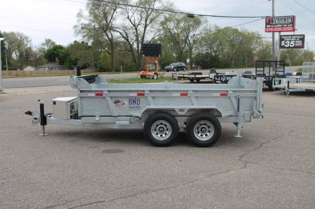 New 2026 BND Trailers GALV 6X12 DUMP Dump Trailer