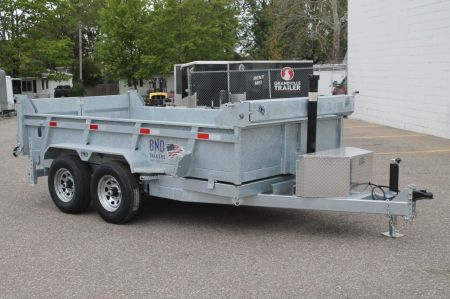 New 2026 BND Trailers GALV 6X12 DUMP Dump Trailer