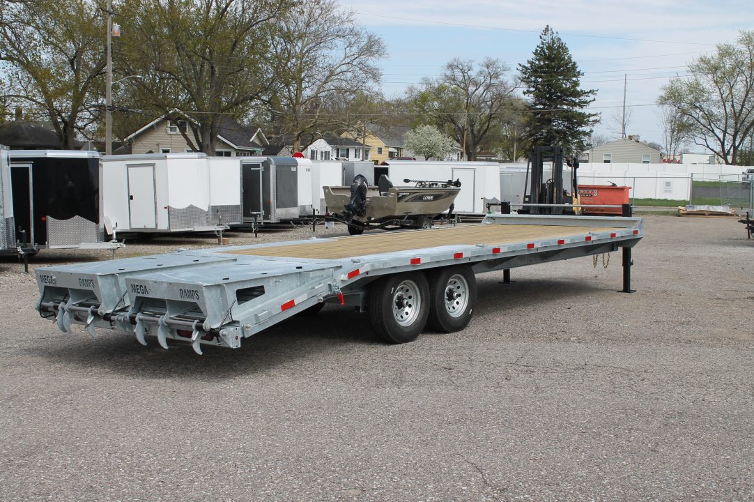 New 2026 BND Trailers GAL25 8.5x25 DCKOVR Equipment Trailer