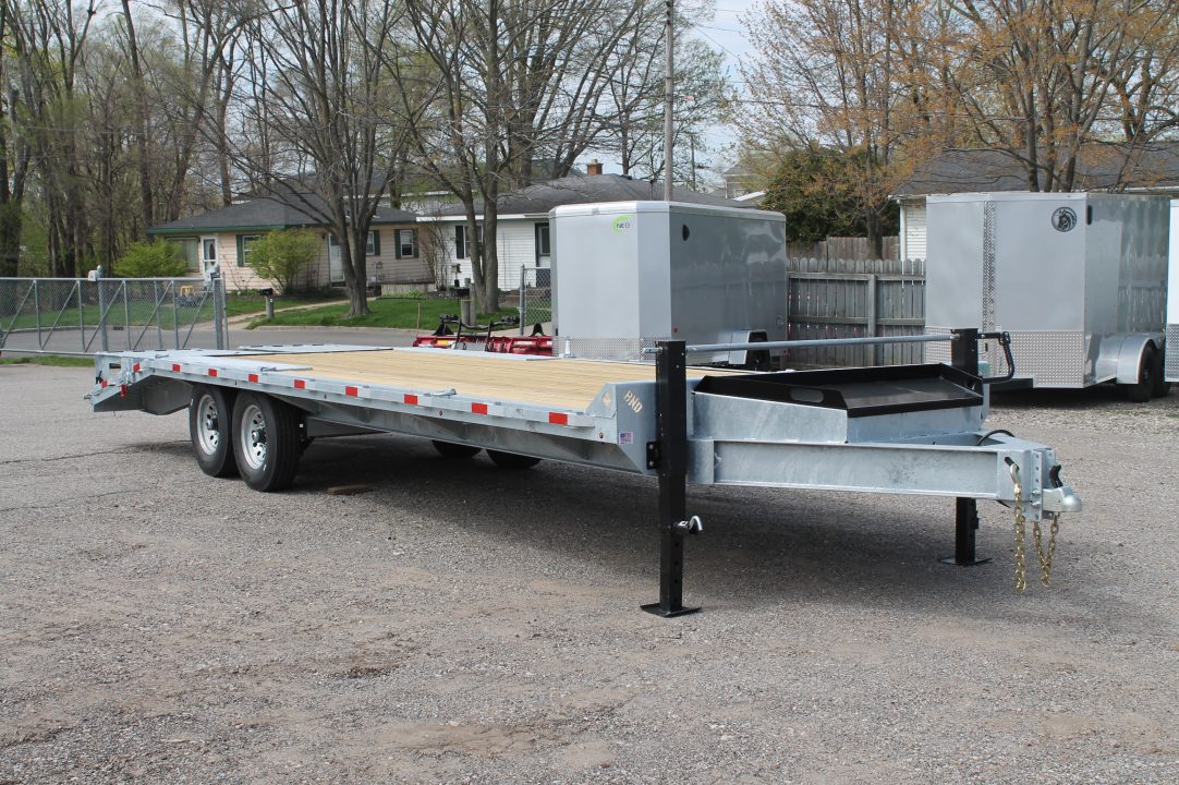 New 2026 BND Trailers GAL25 8.5x25 DCKOVR Equipment Trailer
