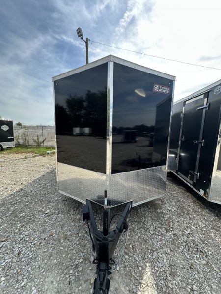 New 2027 CARGO MATE ENCLOSED EHW716TA2-24 7X16 TA RAMP DOOR (GVW:7000) BLACK