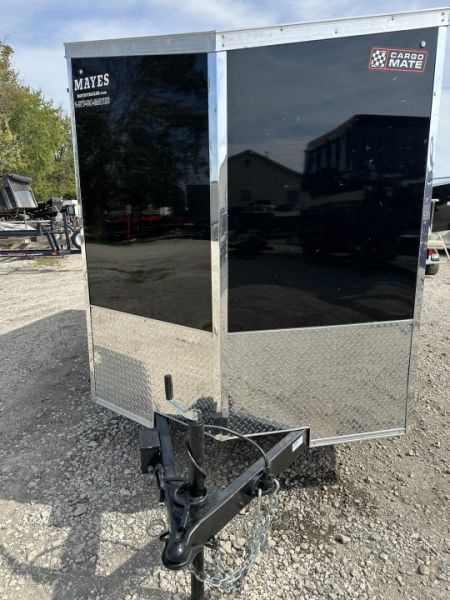 New 2027 CARGO MATE ENCLOSED EHW612TA2-24 6X12 TA DOUBLE DOOR (GVW:7000) BLACK