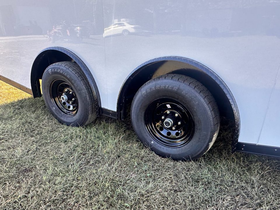 New 2027 8.5X20 Race Trailer - Finished Interior-5200LB Torsion Axle-Car/ Racing Trailer