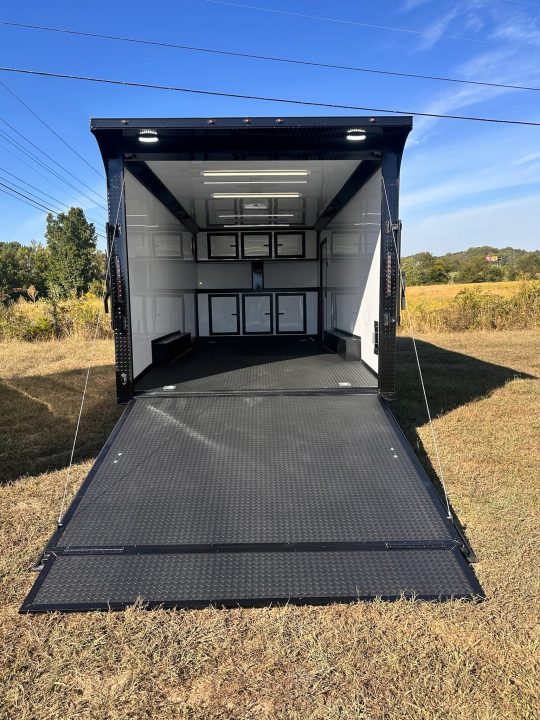 New 2027 8.5X20 Race Trailer - Finished Interior-5200LB Torsion Axle-Car/ Racing Trailer