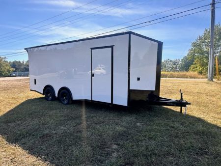 New 2027 8.5X20 Race Trailer - Finished Interior-5200LB Torsion Axle-Car/ Racing Trailer