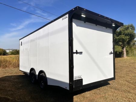 New 2027 8.5X20 Race Trailer - Finished Interior-5200LB Torsion Axle-Car/ Racing Trailer