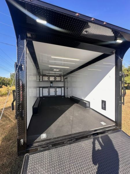 New 2027 8.5X20 Race Trailer - Finished Interior-5200LB Torsion Axle-Car/ Racing Trailer