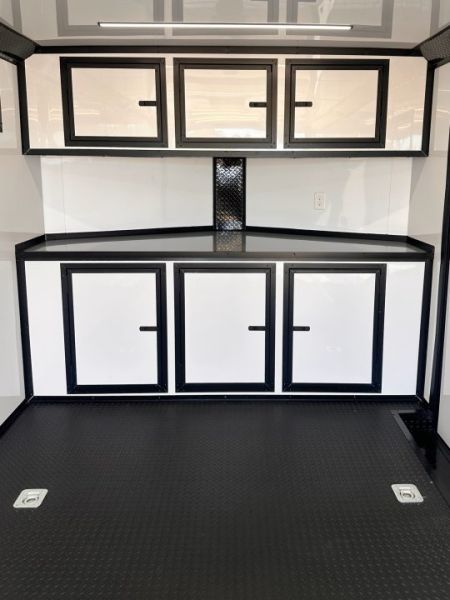 New 2027 8.5X20 Race Trailer - Finished Interior-5200LB Torsion Axle-Car/ Racing Trailer