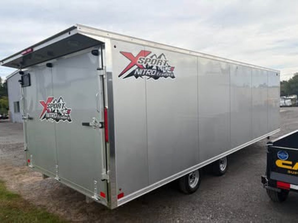 New 2027 Nitro BCX 101X22 Snowmobile Trailer