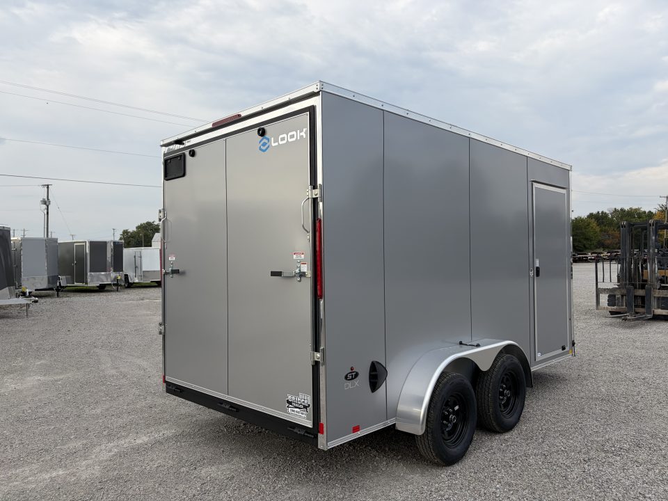 New 2027 LOOK TRAILERS K-DX8414-070 (7' X 14') 7K V-Nose Cargo / Enclosed Trailer