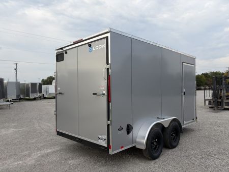 New 2027 LOOK TRAILERS K-DX8414-070 (7' X 14') 7K V-Nose Cargo / Enclosed Trailer