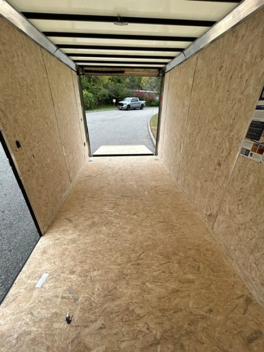 New 2027 Look Trailers 7X14 with Ramp and side Door, 7,000 lb. GVWR Cargo / Enclosed Trailer