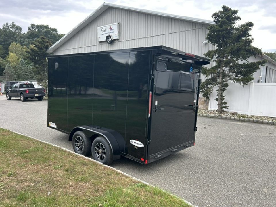 New 2027 Look Trailers 7X14 with Ramp and side Door, 7,000 lb. GVWR Cargo / Enclosed Trailer