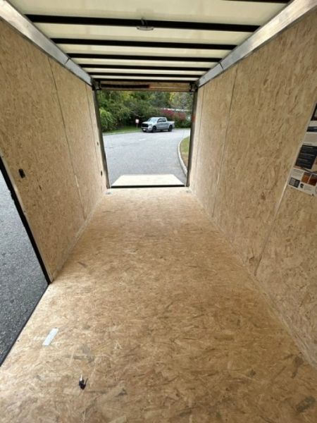 New 2027 Look Trailers 7X14 with Ramp and side Door, 7,000 lb. GVWR Cargo / Enclosed Trailer