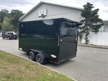 New 2027 Look Trailers 7X14 with Ramp and side Door, 7,000 lb. GVWR Cargo / Enclosed Trailer
