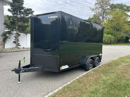 New 2027 Look Trailers 7X14 with Ramp and side Door, 7,000 lb. GVWR Cargo / Enclosed Trailer