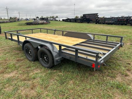New 2027 Lamar 83x16 Tandem 7K Utility w/ 4' Ramp Gate