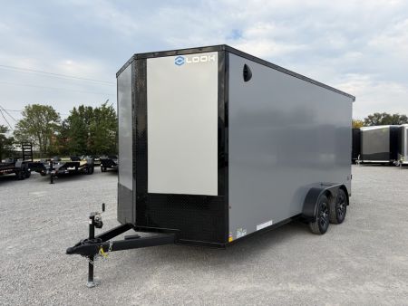 New 2027 LOOK TRAILERS K-DX8416-070 (7' X 16') 7K V-Nose aCargo / Enclosed Trailer