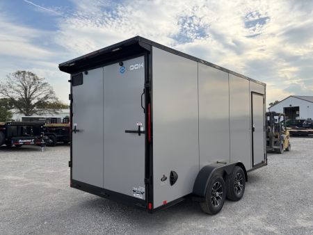 New 2027 LOOK TRAILERS K-DX8416-070 (7' X 16') 7K V-Nose aCargo / Enclosed Trailer
