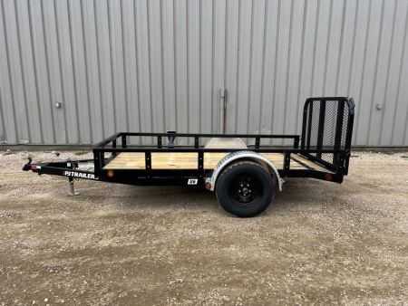 New 2027 PJ Trailers 10' Utility U6 Utility Trailer