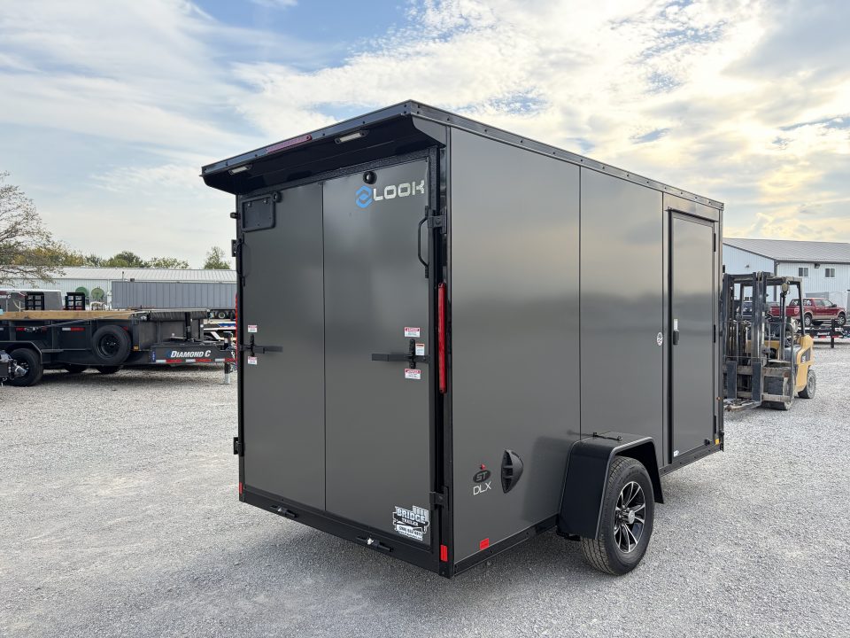 New 2027 Look Trailers K-DX7212-030 (6' X 12') 2.9K V-Nose Cargo / Enclosed Trailer