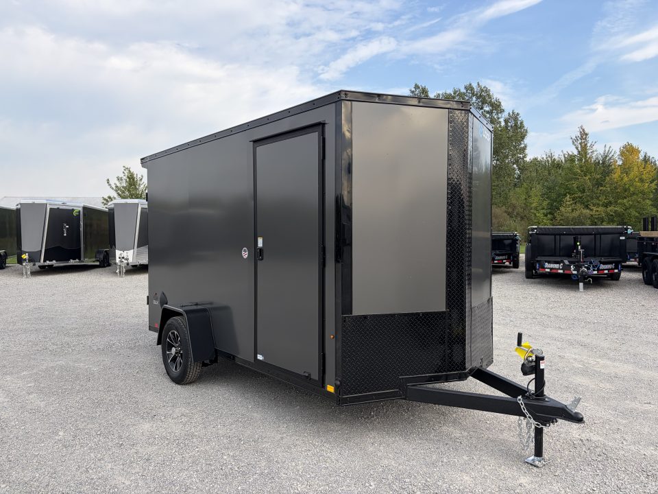 New 2027 Look Trailers K-DX7212-030 (6' X 12') 2.9K V-Nose Cargo / Enclosed Trailer