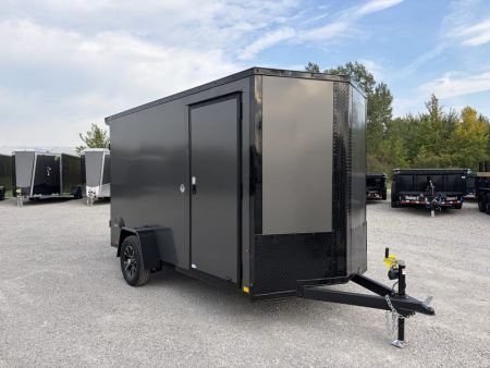 New 2027 Look Trailers K-DX7212-030 (6' X 12') 2.9K V-Nose Cargo / Enclosed Trailer