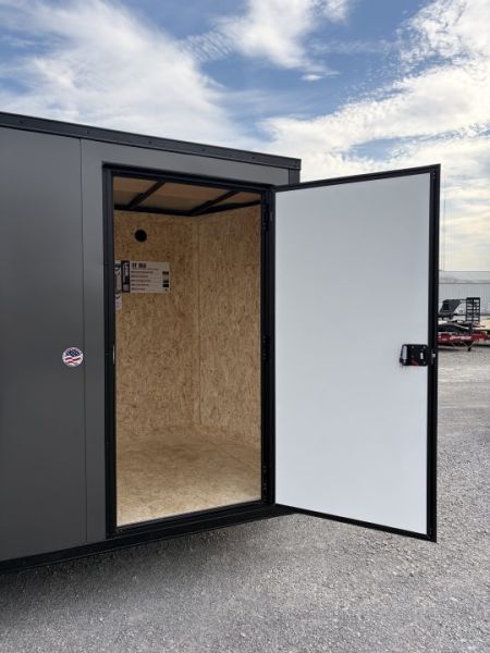 New 2027 Look Trailers K-DX7212-030 (6' X 12') 2.9K V-Nose Cargo / Enclosed Trailer