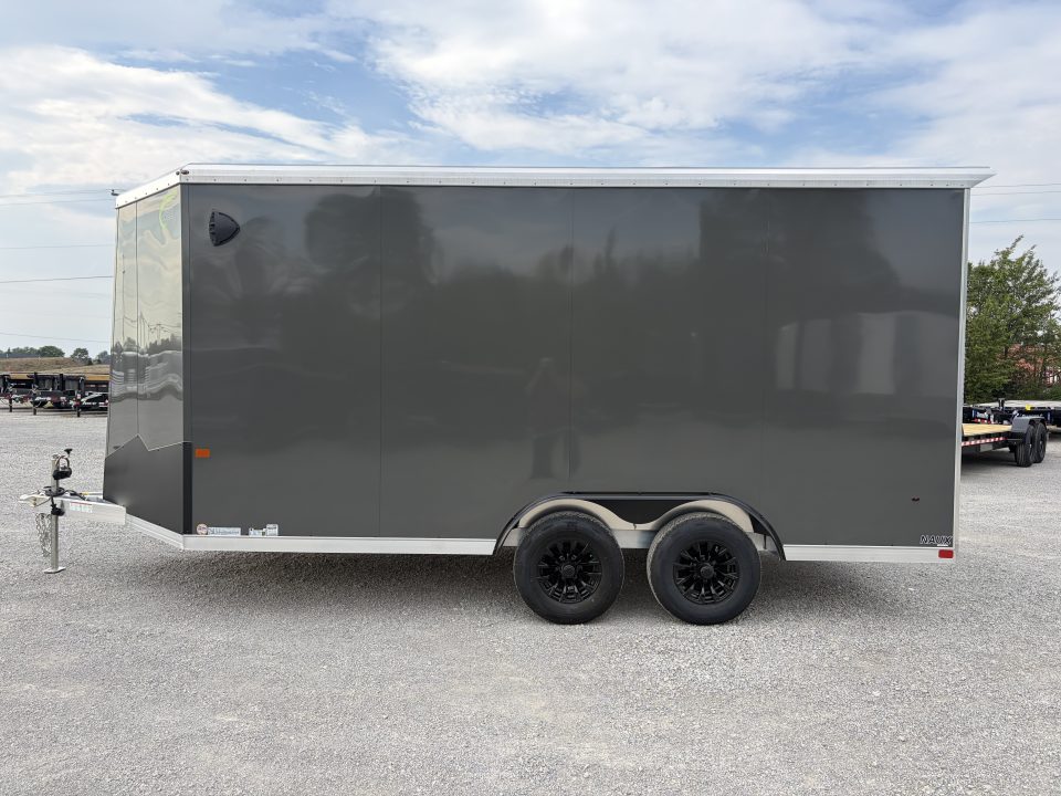 New 2027 NEO Trailers NAUX1685R12 (8.5' X 16') 9.9K V-Nose Car / Racing Trailer