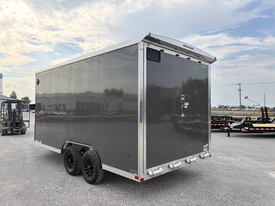 New 2027 NEO Trailers NAUX1685R12 (8.5' X 16') 9.9K V-Nose Car / Racing Trailer