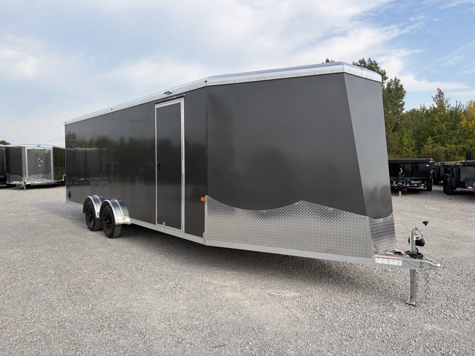 New 2027 NEO TRAILERS NASX2775TR6 (7.5' X 27') 7K V-Nose Enclosed Snowmobile Trailer