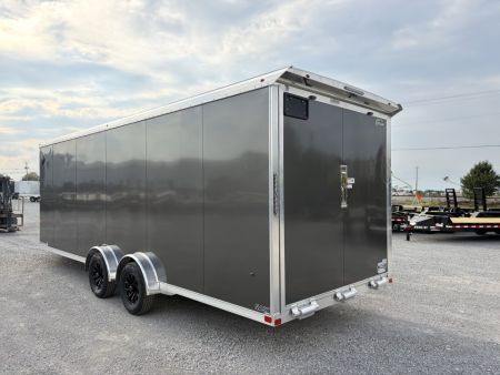 New 2027 NEO TRAILERS NASX2775TR6 (7.5' X 27') 7K V-Nose Enclosed Snowmobile Trailer