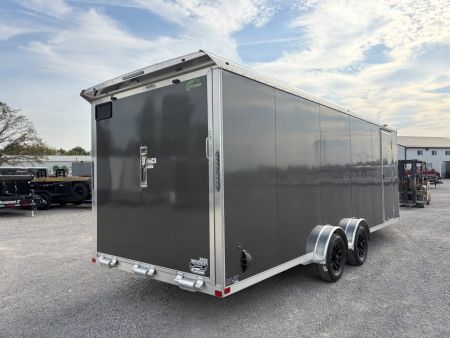 New 2027 NEO TRAILERS NASX2775TR6 (7.5' X 27') 7K V-Nose Enclosed Snowmobile Trailer
