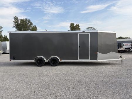 New 2027 NEO TRAILERS NASX2775TR6 (7.5' X 27') 7K V-Nose Enclosed Snowmobile Trailer