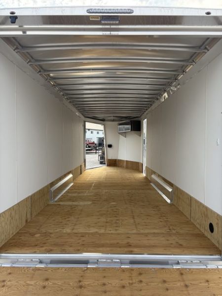 New 2027 NEO TRAILERS NASX2775TR6 (7.5' X 27') 7K V-Nose Enclosed Snowmobile Trailer
