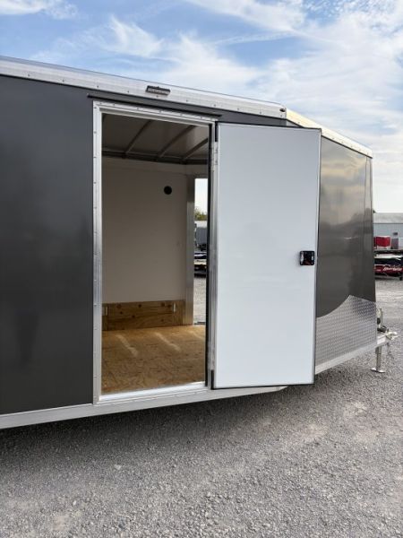 New 2027 NEO TRAILERS NASX2775TR6 (7.5' X 27') 7K V-Nose Enclosed Snowmobile Trailer