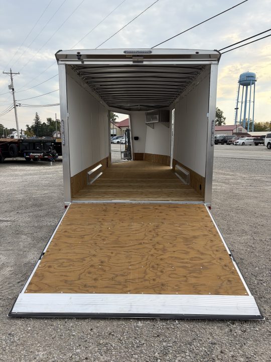 New 2027 NEO Trailers NASX2575TR6 (7.5' X 25') 7K V-Nose Enclosed Snowmobile Trailer